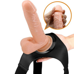 PRETTY LOVE - HARNESS SLIP HARNESS UNIVERSALE CON DILDO TOM 20 CM NATURALE