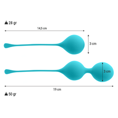 INTENSO - CONFEZIONE PERLINE KEGEL KENDALL BLU