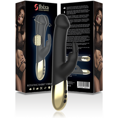 IBIZA - VIBRATORE RABBIT ROTANTE