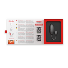 ONINDER - TOKYO UOVO VIBRANTE NERO 7,5 X 3,2 CM APP GRATUITA
