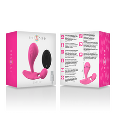 INTENSE - SHELLY ANAL PLUG TELECOMANDO ROSA