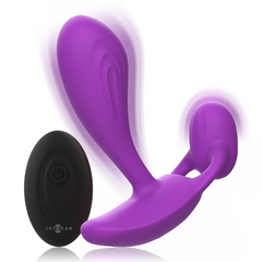 INTENSE - SHELLY ANAL PLUG TELECOMANDO VIOLA