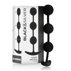 NERO&ARGENTO - HARRY ANAL BEADS 14 CM