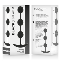 NERO&ARGENTO - HARRY ANAL BEADS 14 CM