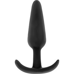 BLACK&SILVER - HANSEL SILICONE LOOP ANAL PLUG TAGLIA S