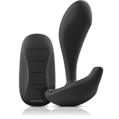 BLACK&SILVER - TELECOMANDO IN SILICONE CON PLUG ANALE DWAYNE