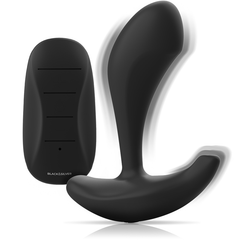 BLACK&SILVER - TELECOMANDO IN SILICONE CON PLUG ANALE DWAYNE