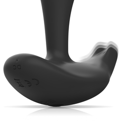 BLACK&SILVER - TELECOMANDO IN SILICONE CON PLUG ANALE DWAYNE
