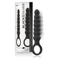 BLACK&SILVER - BOB POTENTI PERLINE ANALI IN SILICONE