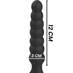 BLACK&SILVER - BOB POTENTI PERLINE ANALI IN SILICONE