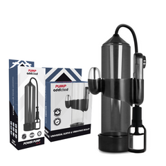 POMPA ADDICTED RX7 VIBRATORE NERO