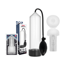 POMPA ADDICTED RX3 TRASPARENTE CON MANICA DA PIACERE