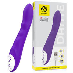 VIBRATORE GALATEA DANTE LILLA COMPATIBILE CON TECNOLOGIA WIRELESS WATCHME