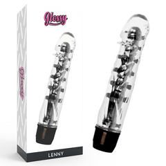 GLOSSY LENNY VIBRADOR NERO