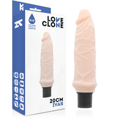 LOVECLONE IVAR VIBRATORE AUTOLUBRIFICANTE 20CM