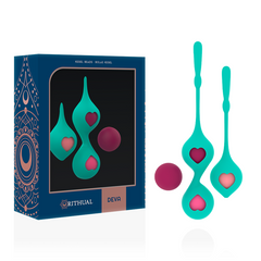 RITHUAL DEVA SET ENTRENAMIENTO PELVICO VERDE AQUA