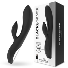 BLACK&SILVER KAULTZ VIBRATOR TOUCH CONTROL