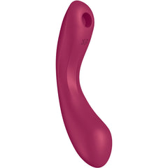 SATISFYER - CURVE TRINITY 1 AIR PULSE VIBRATION ROSSO