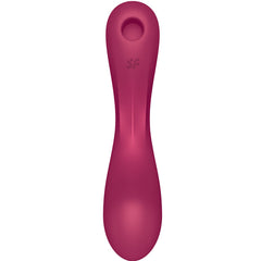 SATISFYER - CURVE TRINITY 1 AIR PULSE VIBRATION ROSSO
