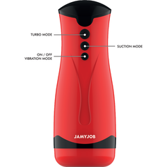 JAMYJOBO - DAMERON MASTURBATORE CON ASPIRAZIONE E VIBRAZIONE