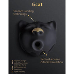 GVIBE - GCAT ASPIRATORE CLITORIDEO MYSTIC NOIR