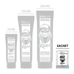 BLACK HOLEô - GEL BASE ACQUA DILATAZIONE ANALE 6 ML