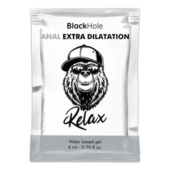 BLACK HOLEô - GEL BASE ACQUA DILATAZIONE ANALE 6 ML