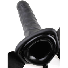 FANTASIA FETISH 19 CM VIBRANTE CON CINTURINO NERO