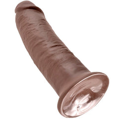 KING COCK 10" CAZZO MARRONE 25,4 CM