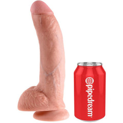 KING COCK 9 "CARNE DI CAZZO CON PALLINE 22,9 CM