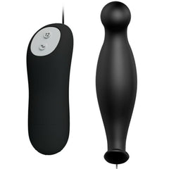 PRETTY LOVE PLUG ANALE IN SILICONE CON 12 MODALITÀ DI VIBRAZIONE NERO