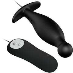 PRETTY LOVE PLUG ANALE IN SILICONE CON 12 MODALITÀ DI VIBRAZIONE NERO