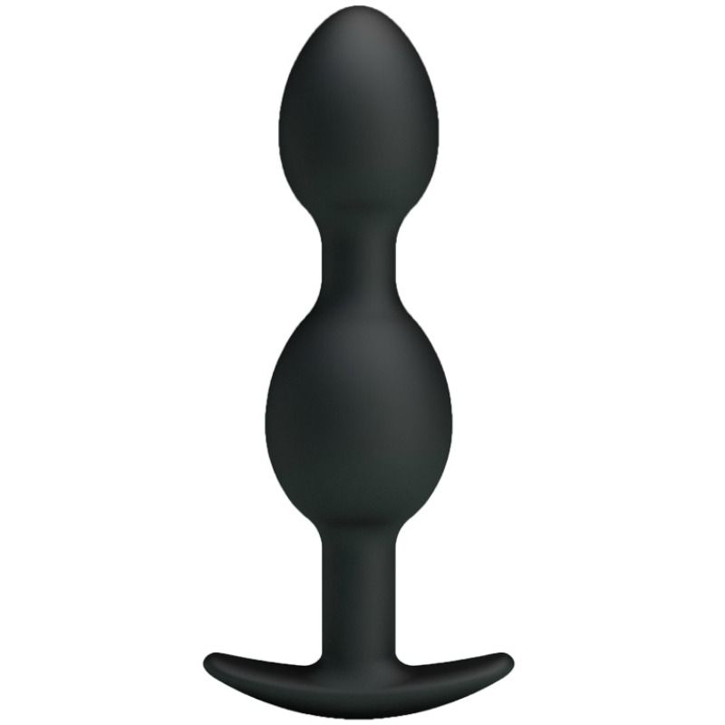 PRETTY LOVE SFERE ANALI IN SILICONE 12,5 CM NERE