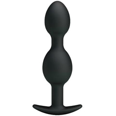 PRETTY LOVE SFERE ANALI IN SILICONE 12,5 CM NERE