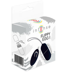 FLIPPY INTENSO I UOVO VIBRANTE CON TELECOMANDO NERO