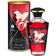 SHUNGA APHRODISIAC OLIO RISCALDANTE CILIEGIA ARDENTE 100 ML