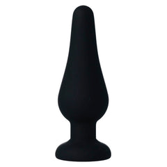 TAPPO ANALE INTENSO PIPO M SILICONE NERO 11 CM