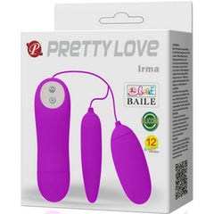 PRETTY LOVE IRMA DOPPIO OVETTO VIBRANTE