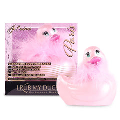 I RUB MY DUCKIE 2.0 PARIS - MASSAGGIATORE VIBRANTE DI LUSSO - ROSA