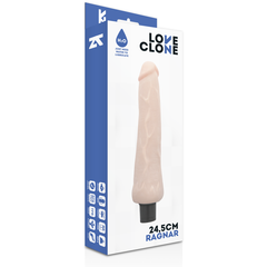 VIBRATORE AUTO LUBRIFICANTE LOVECLONE RAGNAR 24,5 CM