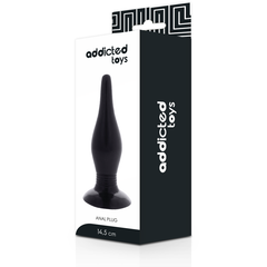 ADDICTED TOYS - PLUG ANALE 14,5 CM NERO