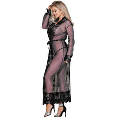 SUBBLIME PEIGNOIR DISEGNO FLOREALE MANICHE LUNGHE L / XL