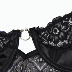 CORSETTO E CINTURA SUBBLIME NERO S / M