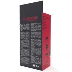 DARKNESS BALL IN SILICONE GAG ROSSO
