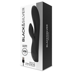 BLACK&SILVER KAULTZ VIBRATOR TOUCH CONTROL