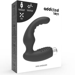 VIBRATORE PROTESICO RICARICABILE addicted TOYS NERO
