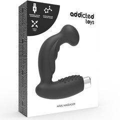 VIBRATORE PROTESICO RICARICABILE addicted TOYS NERO