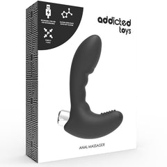 VIBRATORE PROTESICO RICARICABILE addicted TOYS NERO