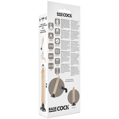 BASECOCK REALISTIC VIBRATOR 2-1 CARNE 20CM