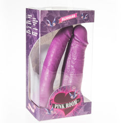 CAMERA ROSA ARTHUS DILDO REALISTICO VIOLA 17CM / 15,5CM